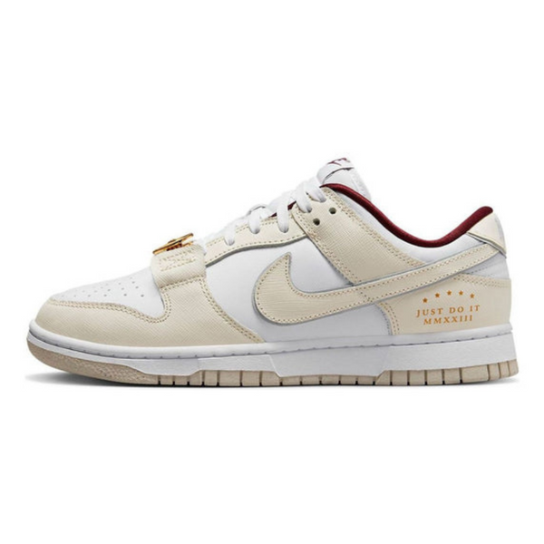 Nike Dunk Low SE Just Do It 'White Phantom'- Streetwear Fashion - helmiss.com