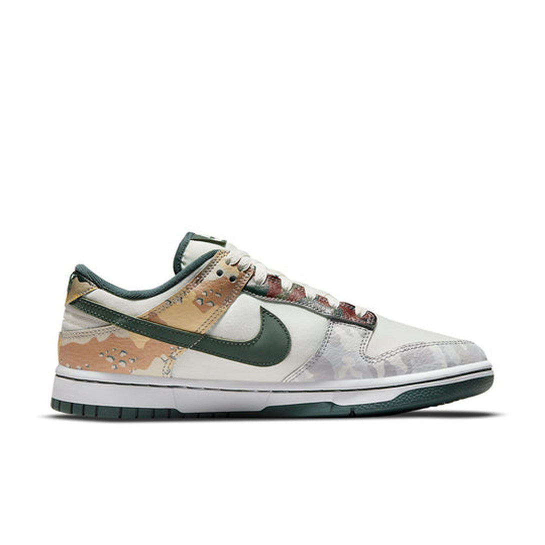 Nike Dunk Low SE 'Sail Multi-Camo'- Streetwear Fashion - helmiss.com