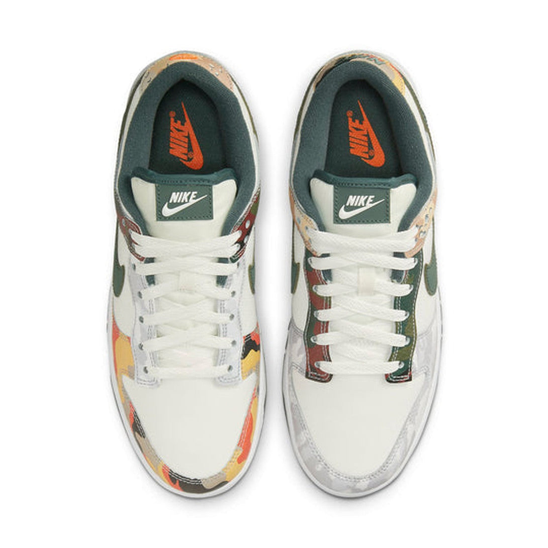 Nike Dunk Low SE 'Sail Multi-Camo'- Streetwear Fashion - helmiss.com