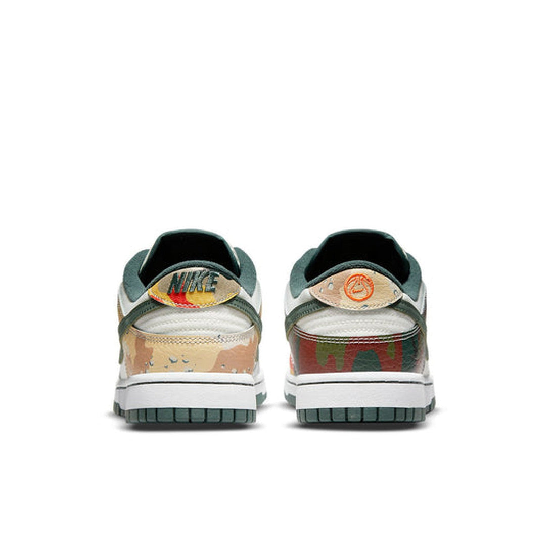 Nike Dunk Low SE 'Sail Multi-Camo'- Streetwear Fashion - helmiss.com