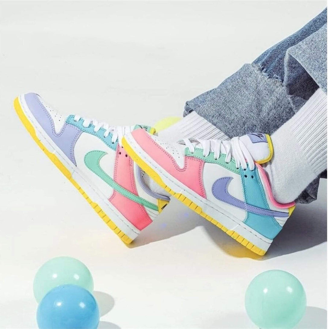 Nike Dunk Low SE WMNS 'Easter'- Streetwear Fashion - helmiss.com