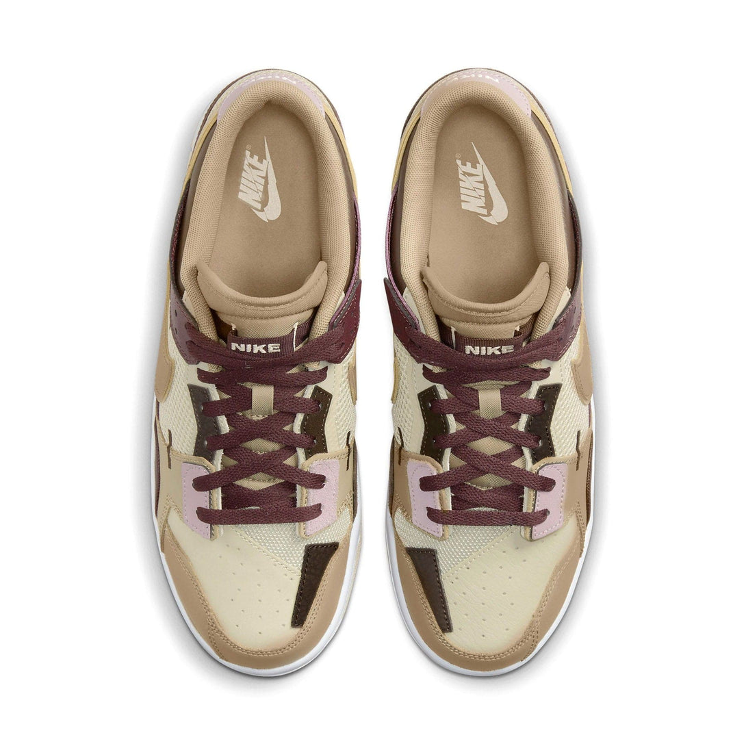 Nike Dunk Low Scrap 'Latte'- Streetwear Fashion - helmiss.com