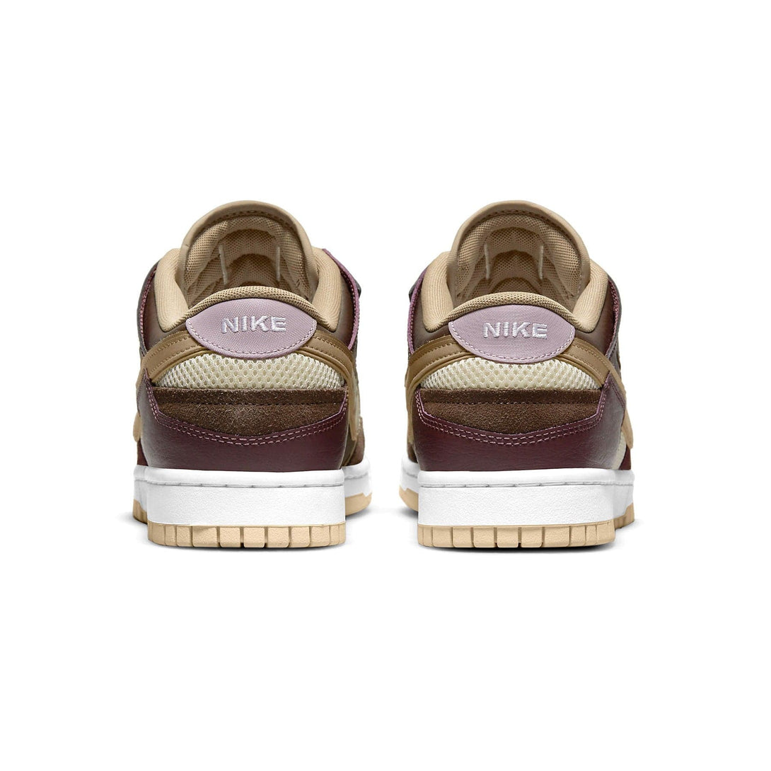 Nike Dunk Low Scrap 'Latte'- Streetwear Fashion - helmiss.com