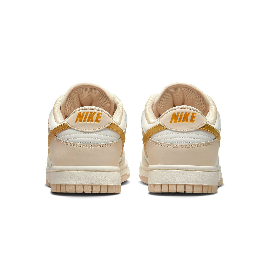 Nike Dunk Low Wmns 'Gold Swoosh'- Streetwear Fashion - helmiss.com