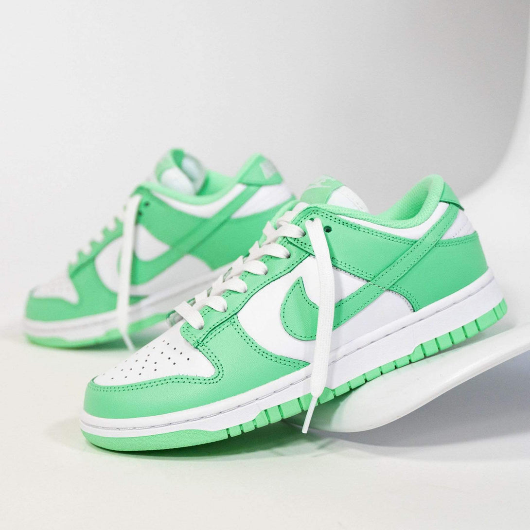 Nike Dunk Low Wmns 'Green Glow'- Streetwear Fashion - helmiss.com