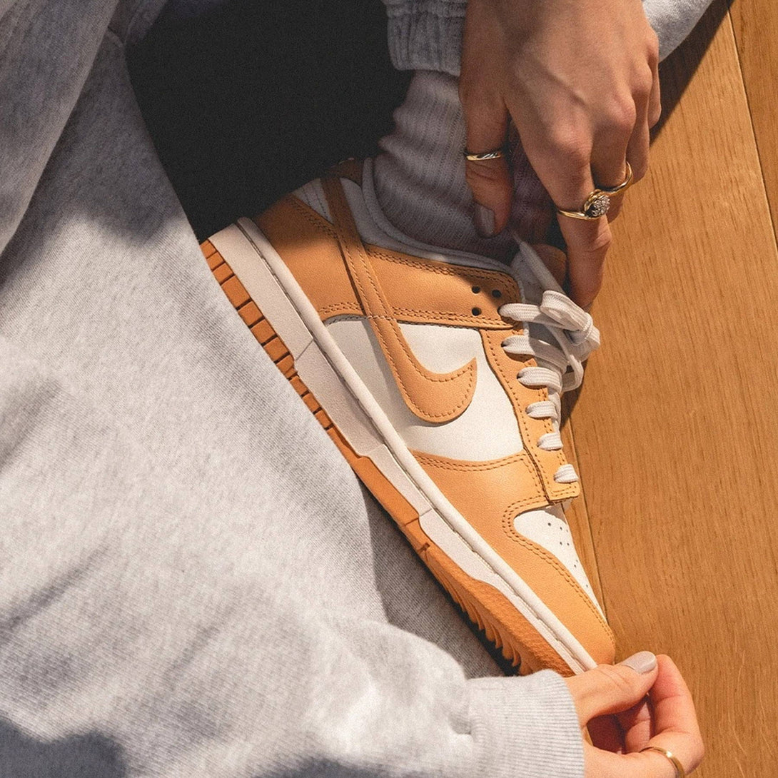 Nike Dunk Low Wmns 'Harvest Moon'- Streetwear Fashion - helmiss.com