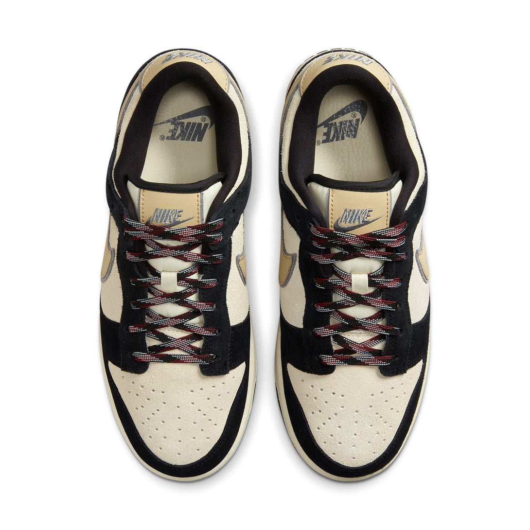 Nike Dunk Low Wmns LX 'Black Team Gold'- Streetwear Fashion - helmiss.com