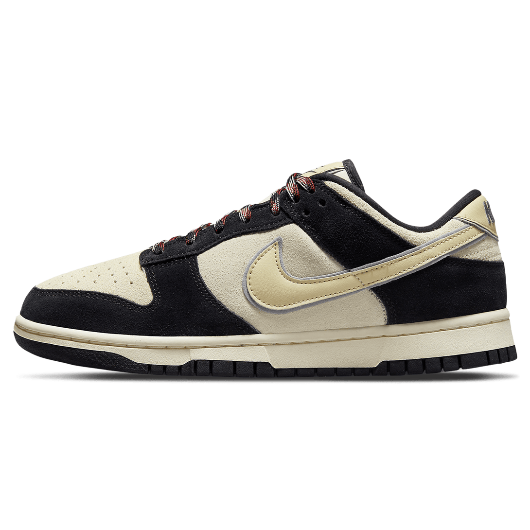 Nike Dunk Low Wmns LX 'Black Team Gold'- Streetwear Fashion - helmiss.com