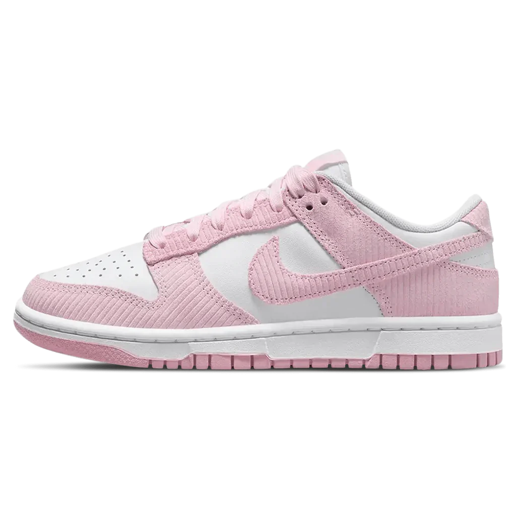 Nike Dunk Low Wmns 'Pink Corduroy'- Streetwear Fashion - helmiss.com