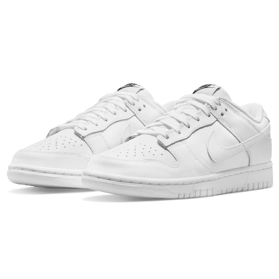 Nike Dunk Low Wmns 'Triple White'- Streetwear Fashion - helmiss.com