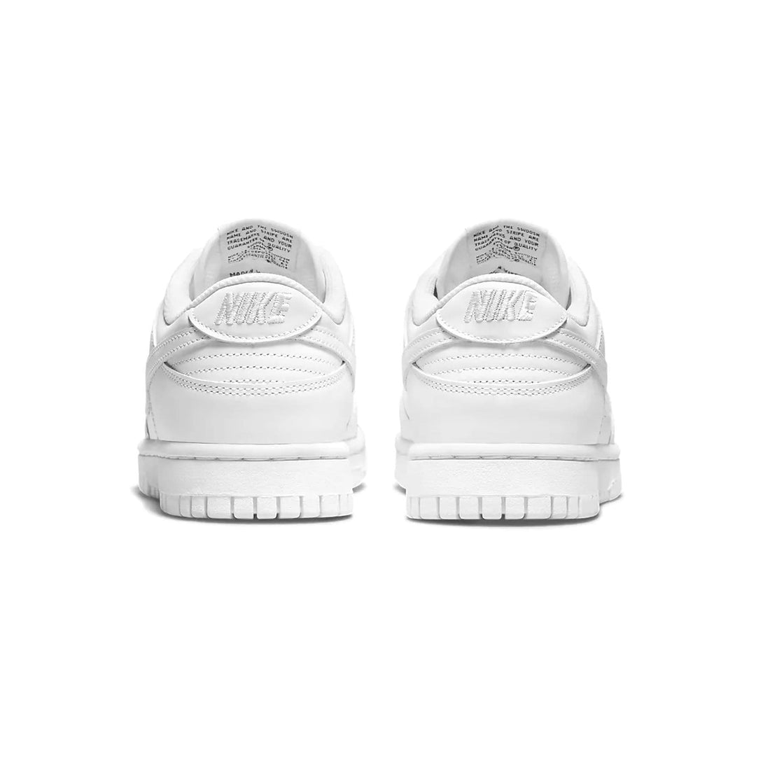 Nike Dunk Low Wmns 'Triple White'- Streetwear Fashion - helmiss.com