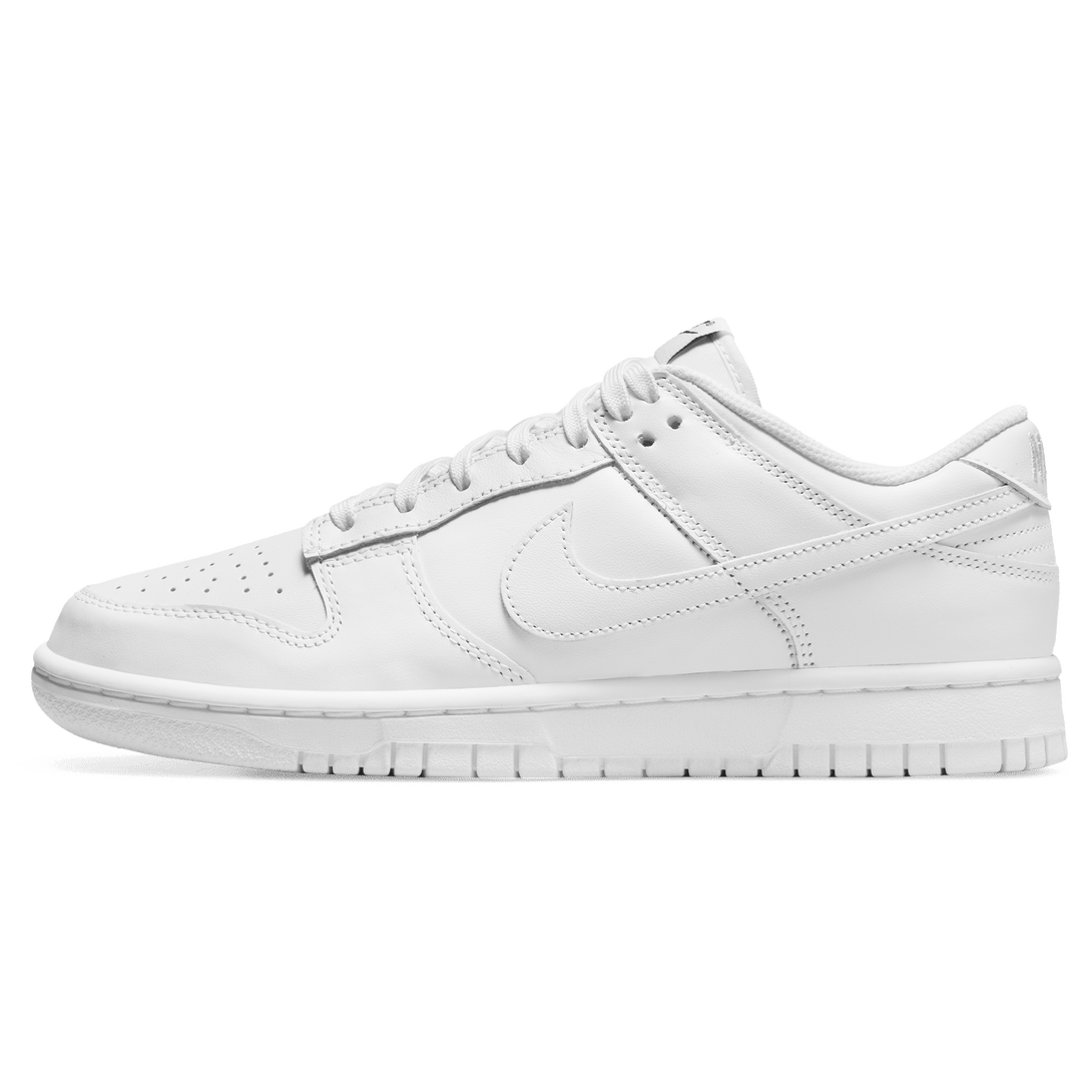 Nike Dunk Low Wmns 'Triple White'- Streetwear Fashion - helmiss.com