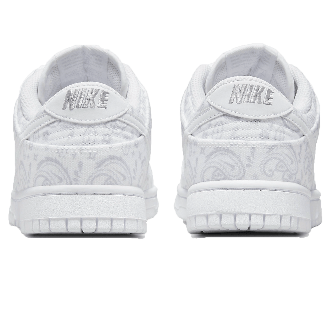 Nike Dunk Low Wmns 'White Paisley'- Streetwear Fashion - helmiss.com