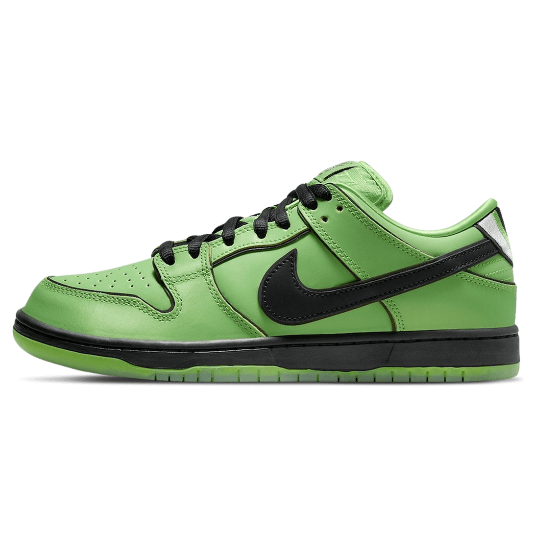 Nike Dunk SB Low x The Powerpuff Girls 'Buttercup'- Streetwear Fashion - helmiss.com