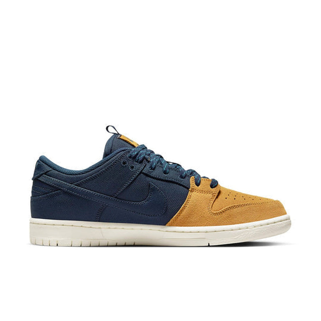 Nike SB Dunk Low Pro 'Midnight Navy Desert Ochre'- Streetwear Fashion - helmiss.com