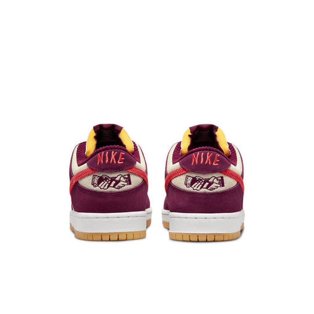 Nike SB Dunk Low 'Summit White Barely Rose University Red'- Streetwear Fashion - helmiss.com