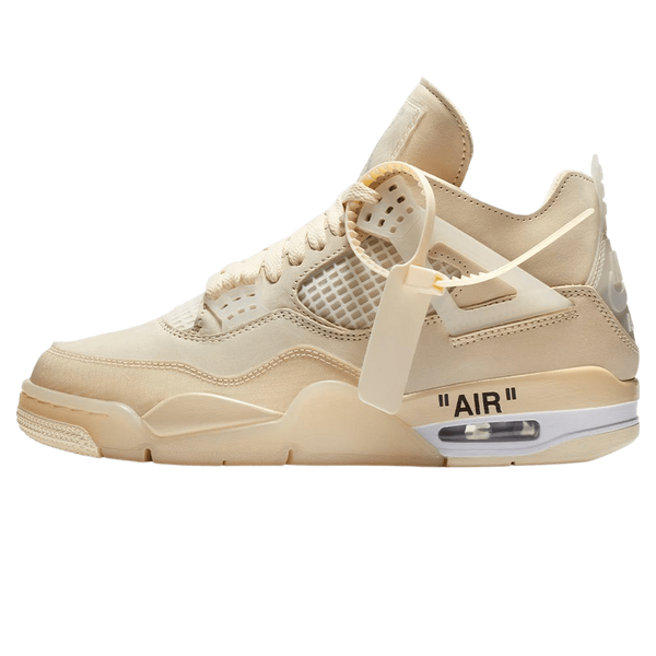 OFF-WHITE x Wmns Air Jordan 4 SP 'Sail'- Streetwear Fashion - helmiss.com