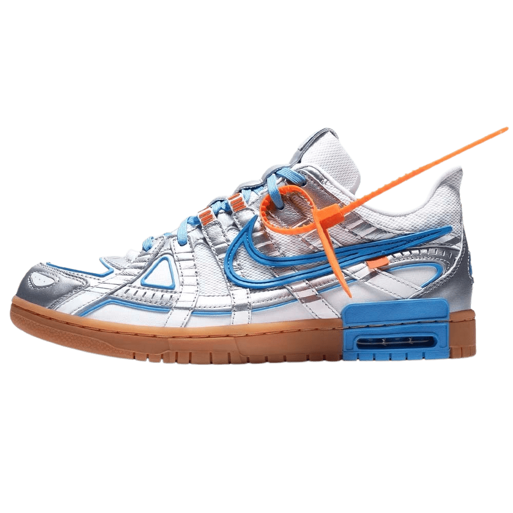 Off-White x Nike Air Rubber Dunk 'University Blue'- Streetwear Fashion - helmiss.com