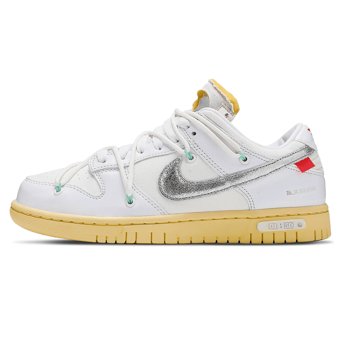 Off-White x Nike Dunk Low 'Dear Summer - 01 of 50'- Streetwear Fashion - helmiss.com