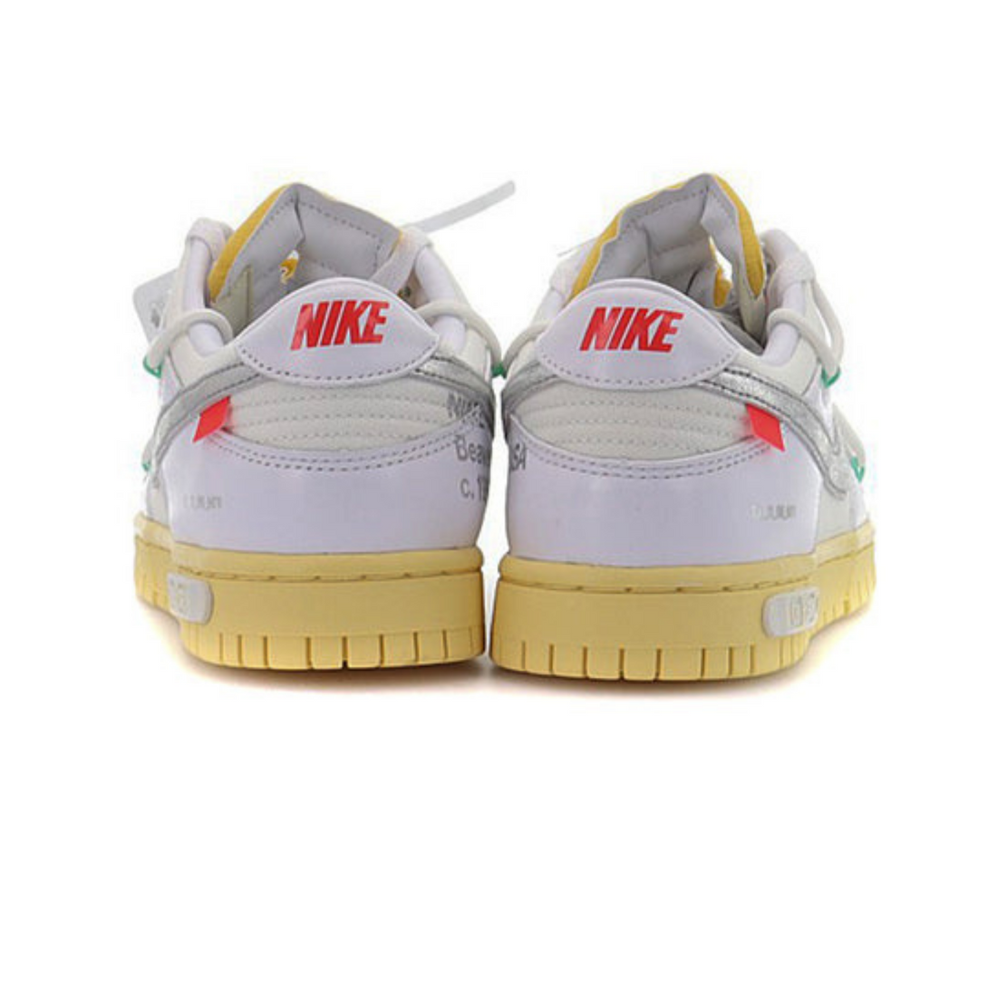 Off-White x Nike Dunk Low 'Lot 01 of 50'- Streetwear Fashion - helmiss.com