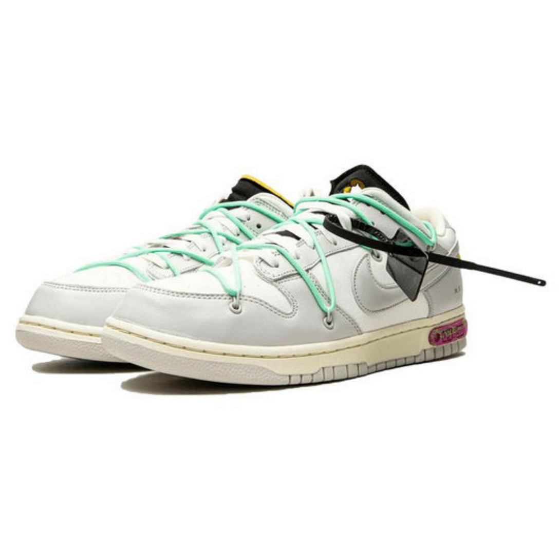 Off-White x Nike Dunk Low 'Lot 04 of 50'- Streetwear Fashion - helmiss.com