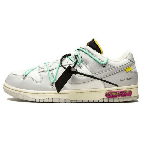 Off-White x Nike Dunk Low 'Lot 04 of 50'- Streetwear Fashion - helmiss.com