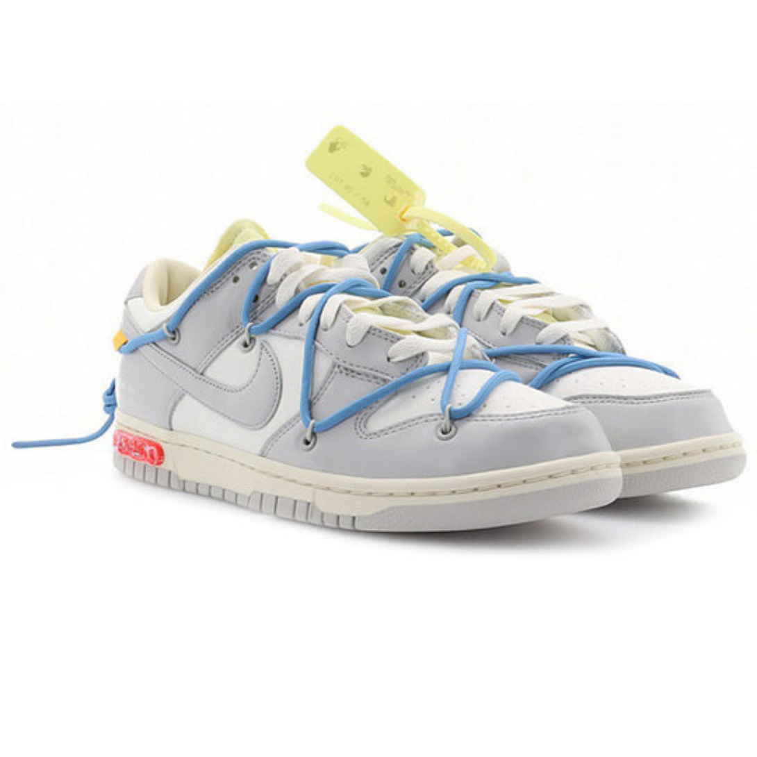 Off-White x Nike Dunk Low 'Lot 05 of 50'- Streetwear Fashion - helmiss.com