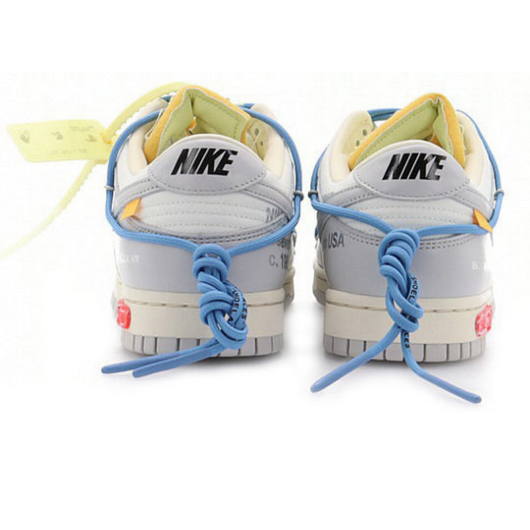 Off-White x Nike Dunk Low 'Lot 05 of 50'- Streetwear Fashion - helmiss.com