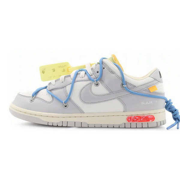 Off-White x Nike Dunk Low 'Lot 05 of 50'- Streetwear Fashion - helmiss.com