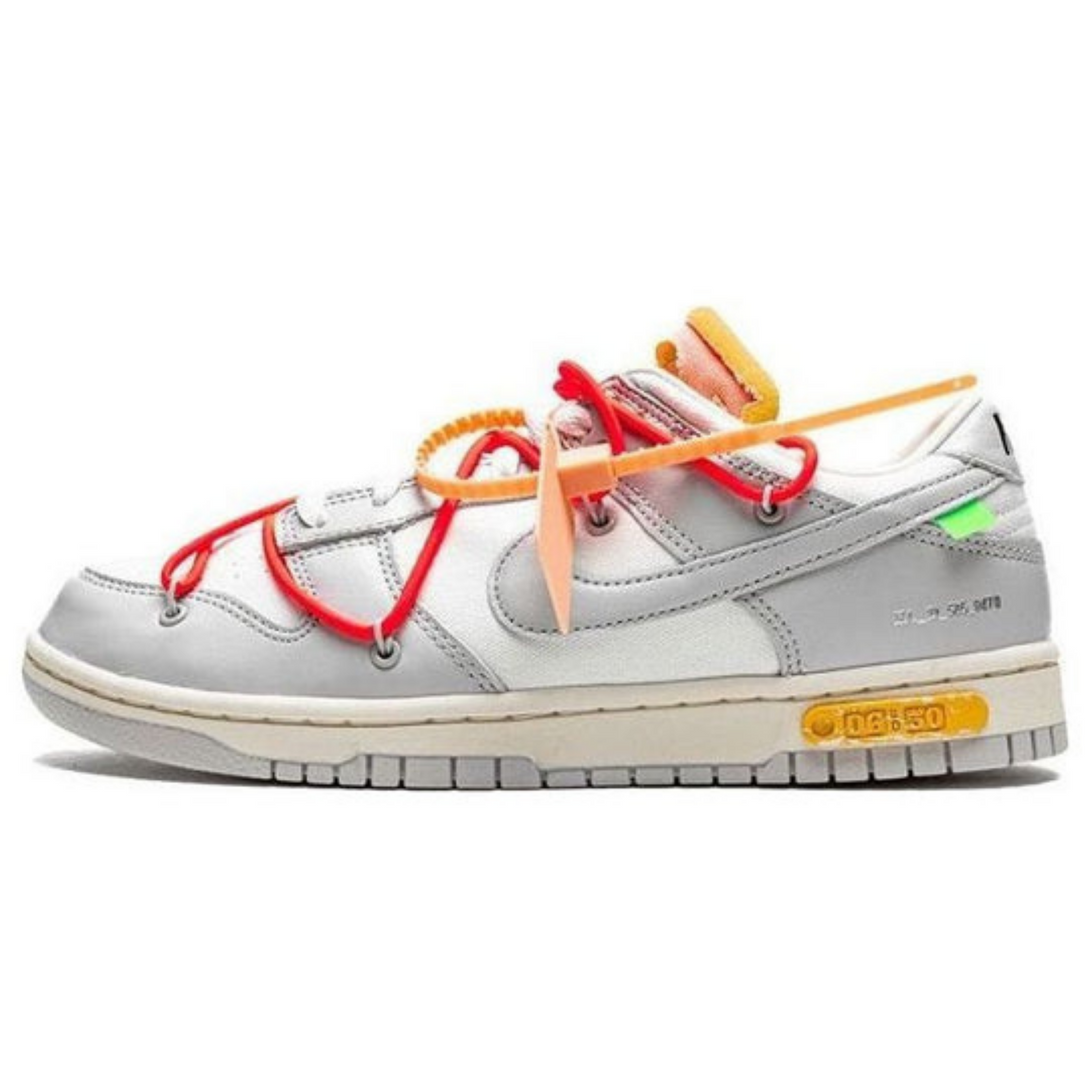 Off-White x Nike Dunk Low 'Lot 06 of 50'- Streetwear Fashion - helmiss.com