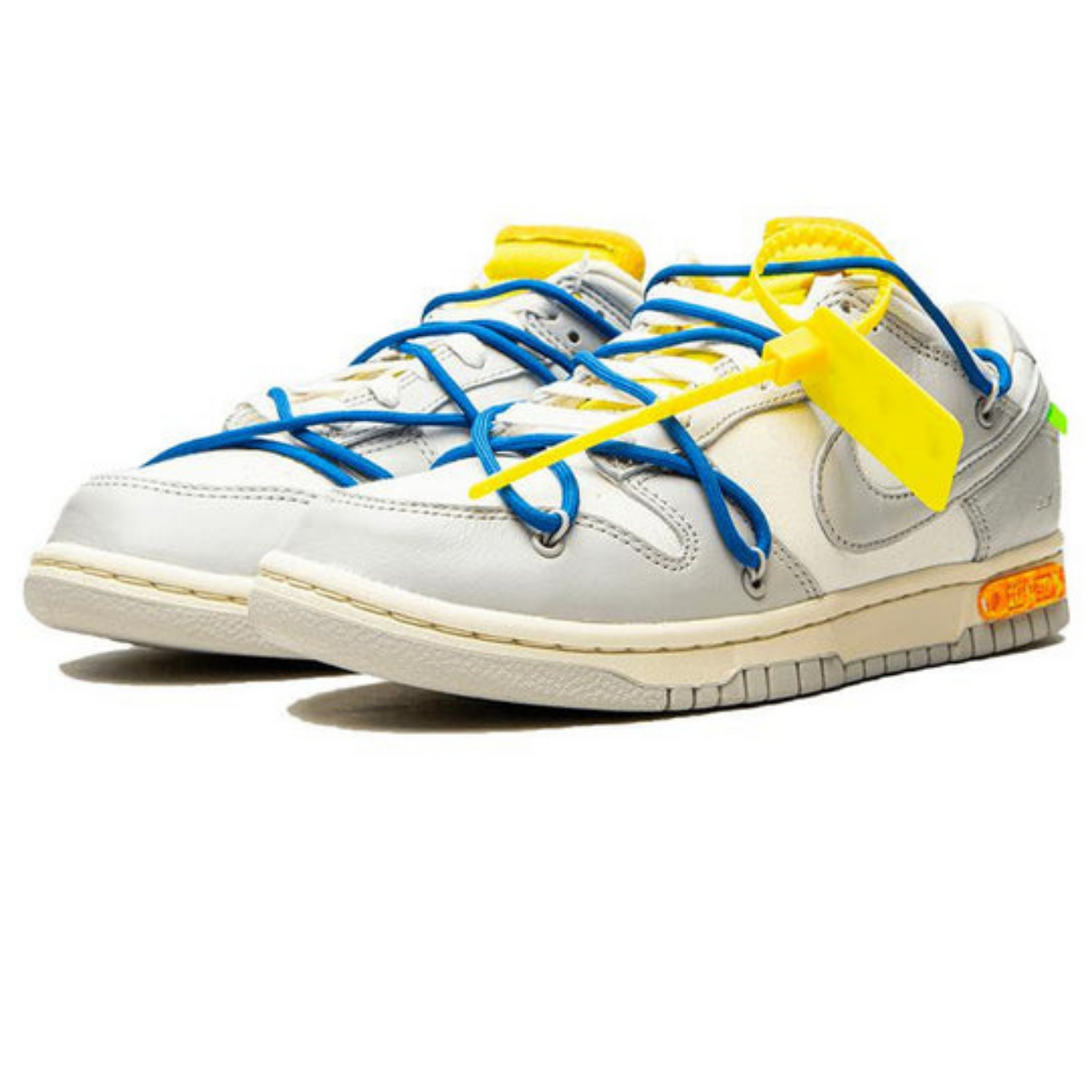 Off-White x Nike Dunk Low 'Lot 10 of 50'- Streetwear Fashion - helmiss.com