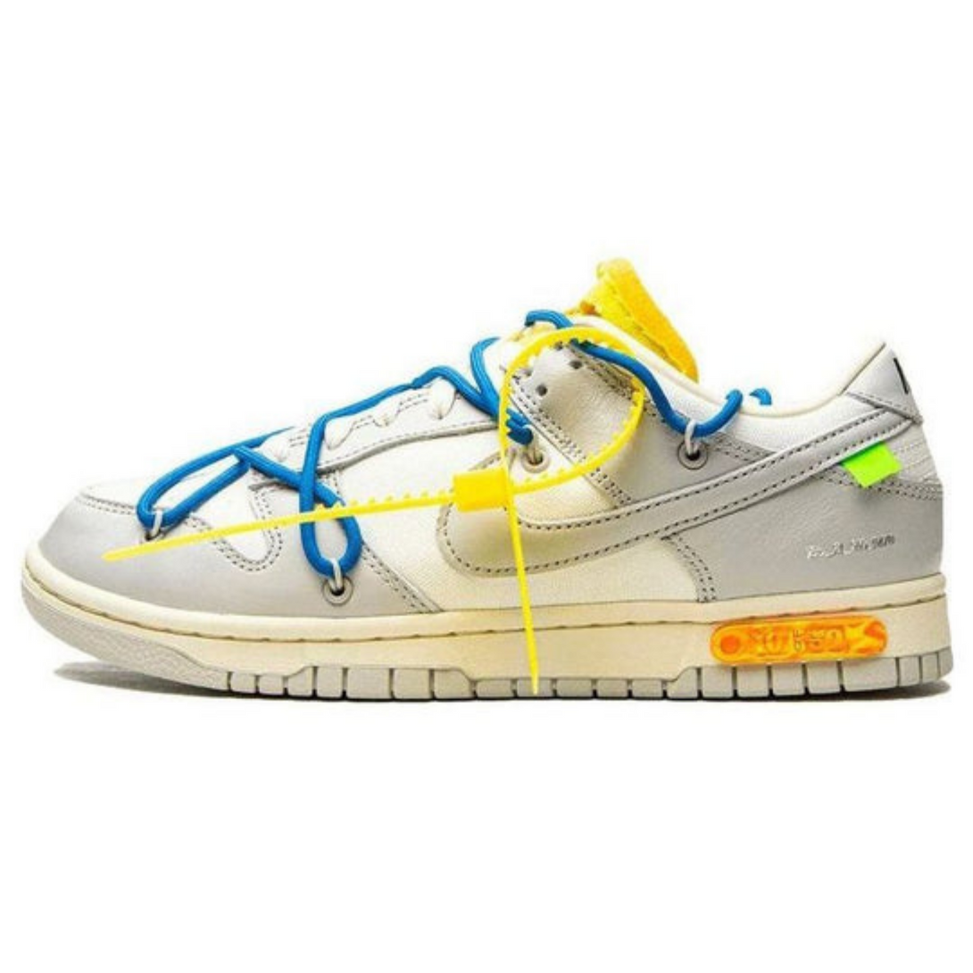 Off-White x Nike Dunk Low 'Lot 10 of 50'- Streetwear Fashion - helmiss.com