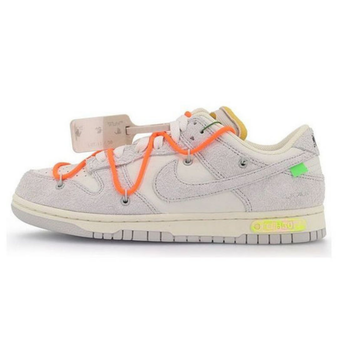 Off-White x Nike Dunk Low 'Lot 11 of 50'- Streetwear Fashion - helmiss.com