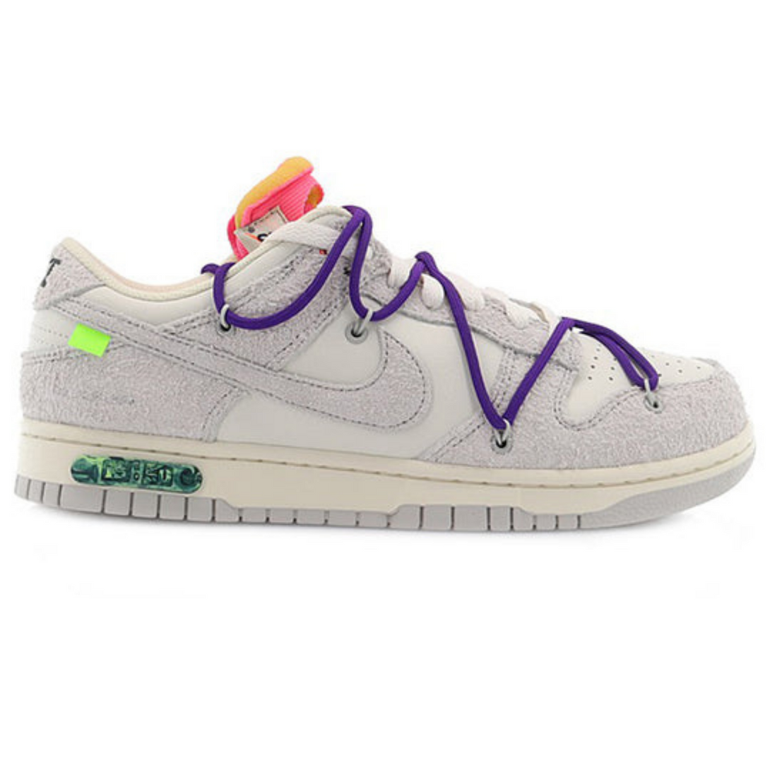 Off-White x Nike Dunk Low 'Lot 15 of 50'- Streetwear Fashion - helmiss.com