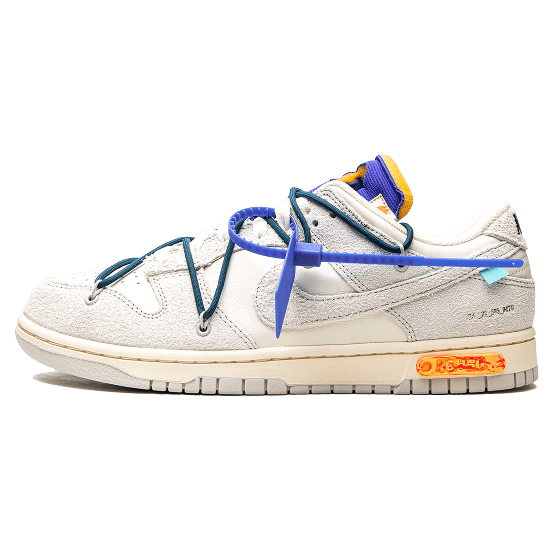 Off-White x Nike Dunk Low 'Lot 16 of 50'- Streetwear Fashion - helmiss.com