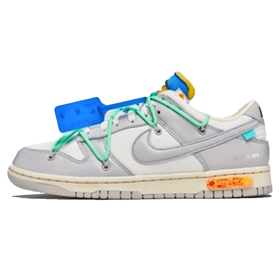 Off-White x Nike Dunk Low 'Lot 26 of 50'- Streetwear Fashion - helmiss.com