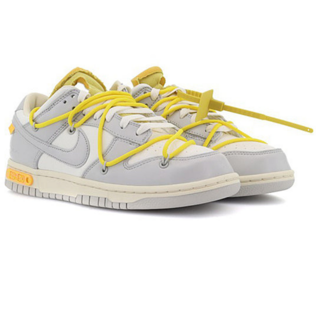 Off-White x Nike Dunk Low 'Lot 29 of 50'- Streetwear Fashion - helmiss.com