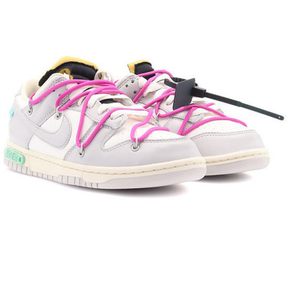 Off-White x Nike Dunk Low 'Lot 30 of 50'- Streetwear Fashion - helmiss.com