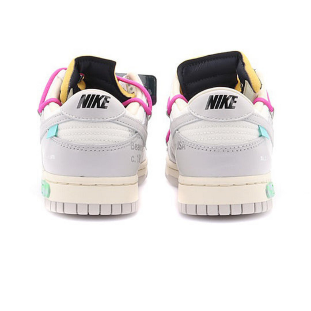 Off-White x Nike Dunk Low 'Lot 30 of 50'- Streetwear Fashion - helmiss.com