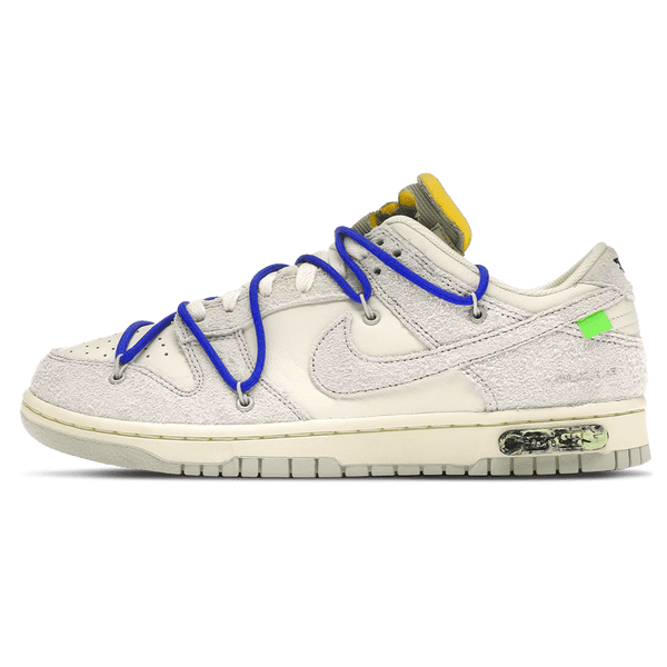 Off-White x Nike Dunk Low 'Lot 32 of 50'- Streetwear Fashion - helmiss.com