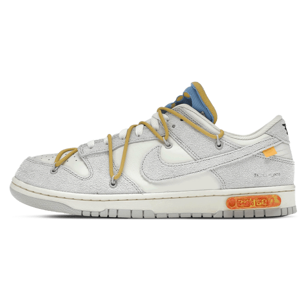 Off-White x Nike Dunk Low 'Lot 34 of 50'- Streetwear Fashion - helmiss.com