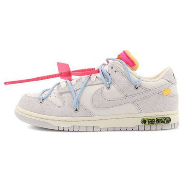 Off-White x Nike Dunk Low 'Lot 38 of 50'- Streetwear Fashion - helmiss.com