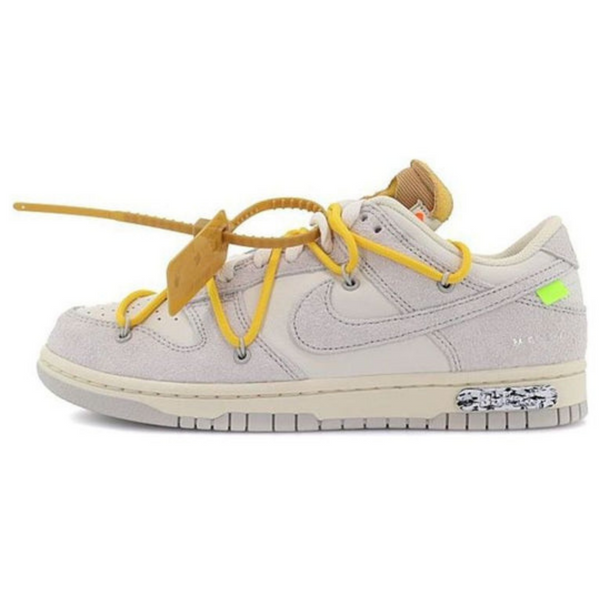 Off-White x Nike Dunk Low 'Lot 39 of 50'- Streetwear Fashion - helmiss.com