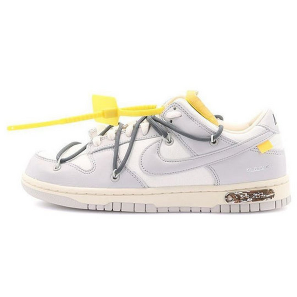 Off-White x Nike Dunk Low 'Lot 41 of 50'- Streetwear Fashion - helmiss.com