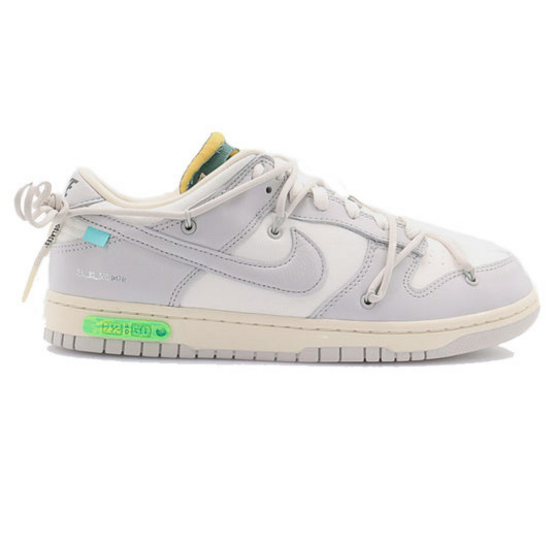 Off-White x Nike Dunk Low 'Lot 42 of 50'- Streetwear Fashion - helmiss.com