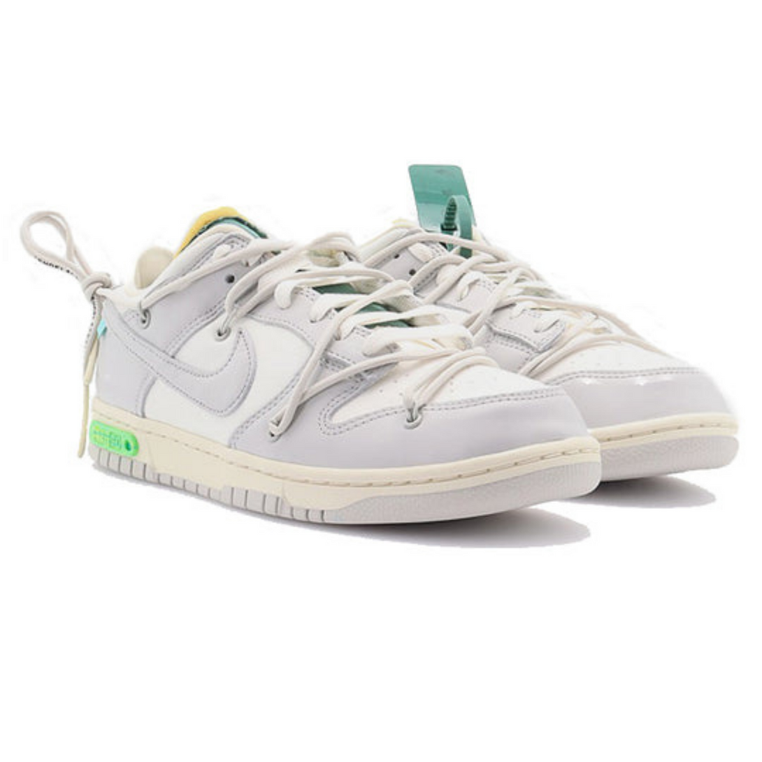 Off-White x Nike Dunk Low 'Lot 42 of 50'- Streetwear Fashion - helmiss.com