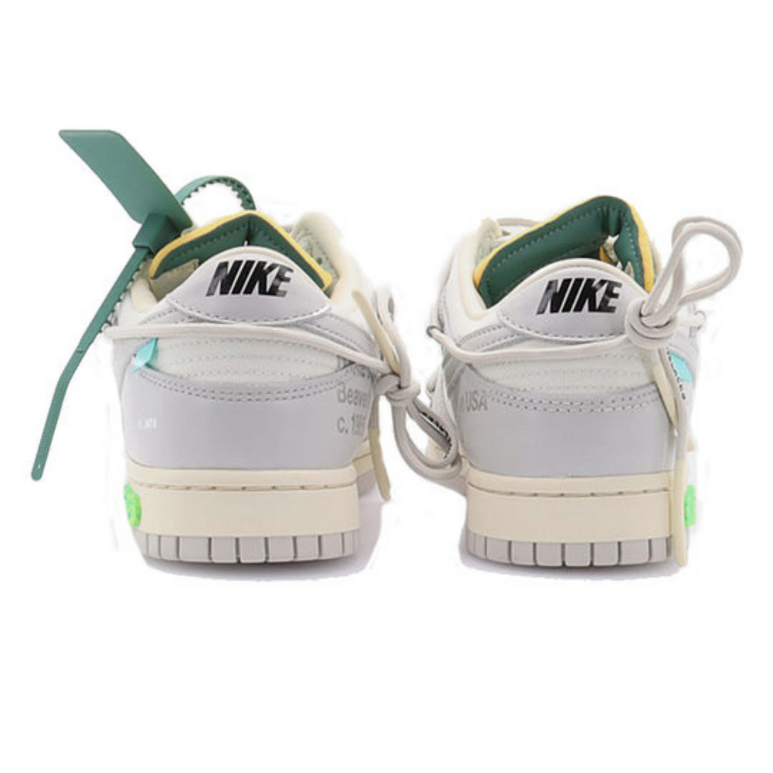 Off-White x Nike Dunk Low 'Lot 42 of 50'- Streetwear Fashion - helmiss.com