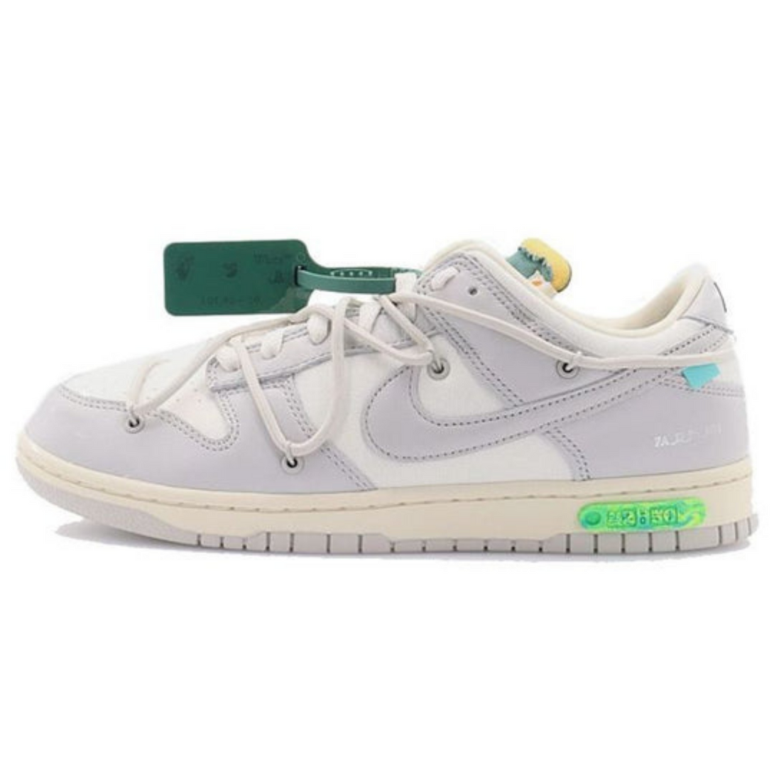 Off-White x Nike Dunk Low 'Lot 42 of 50'- Streetwear Fashion - helmiss.com