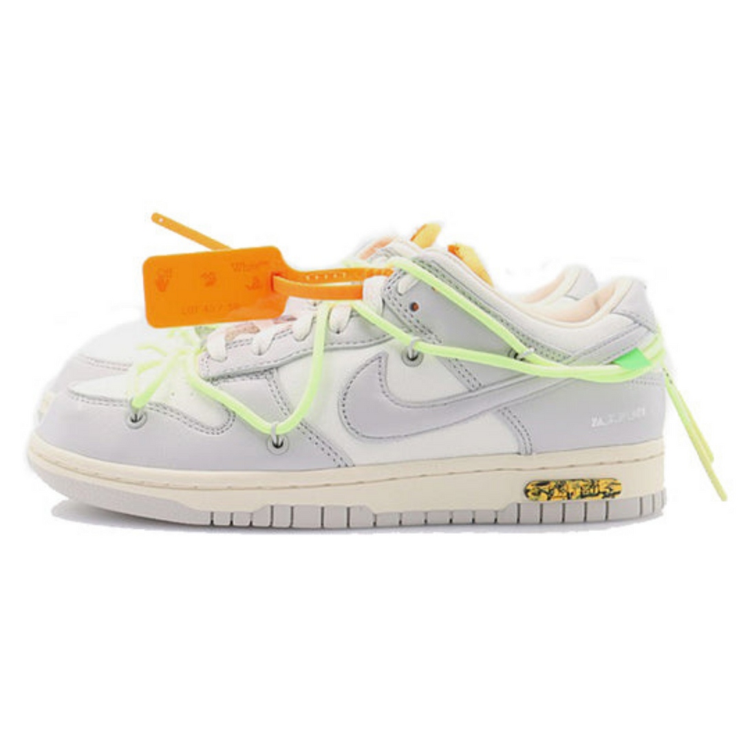 Off-White x Nike Dunk Low 'Lot 43 of 50'- Streetwear Fashion - helmiss.com