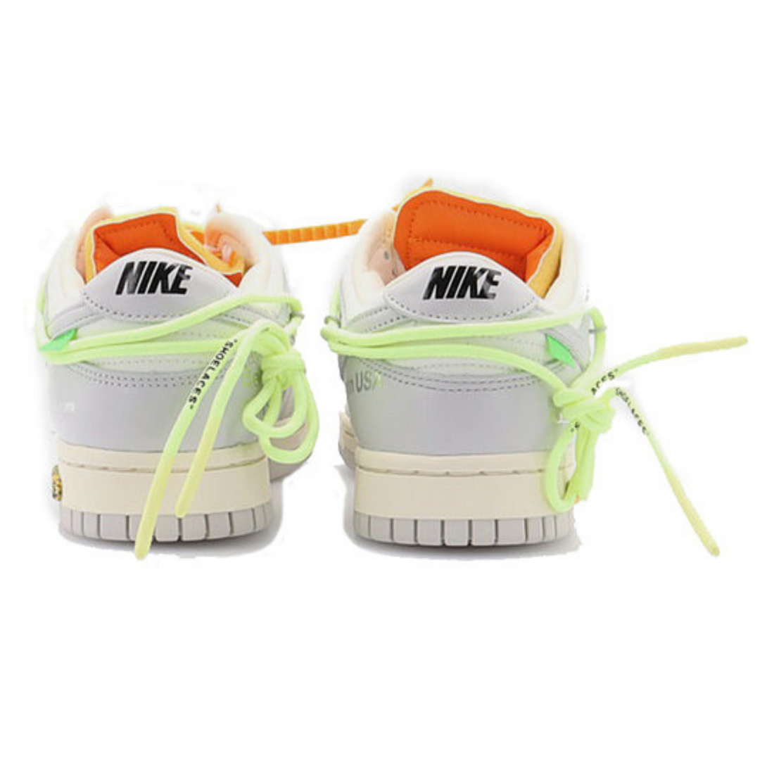 Off-White x Nike Dunk Low 'Lot 43 of 50'- Streetwear Fashion - helmiss.com